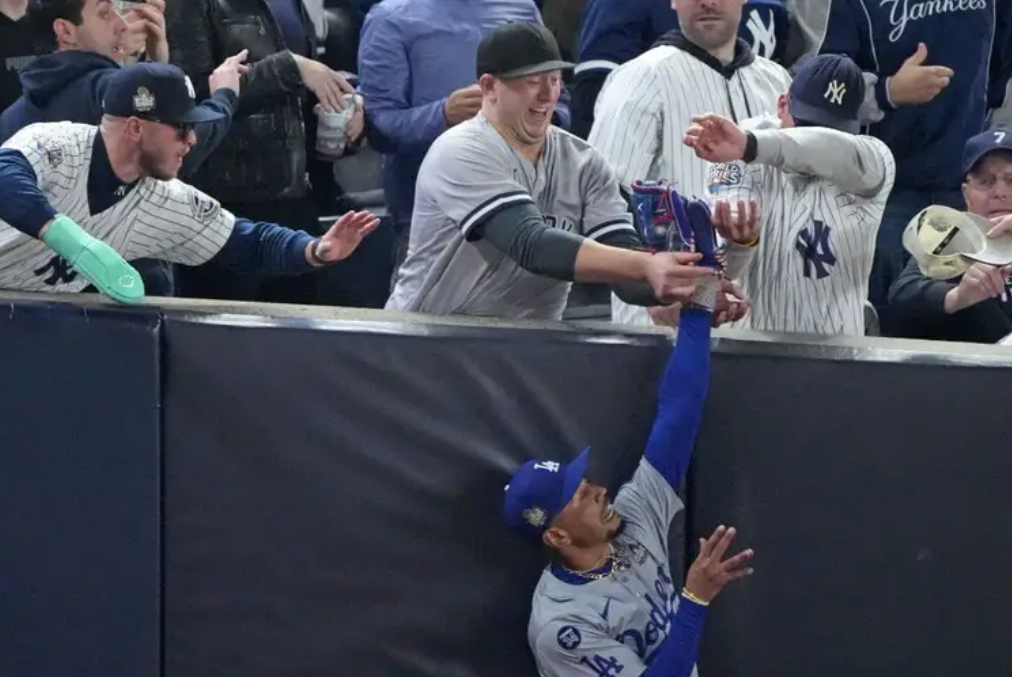 MLB Bans Yankees Fans for Interfering with Mookie Betts During World Series