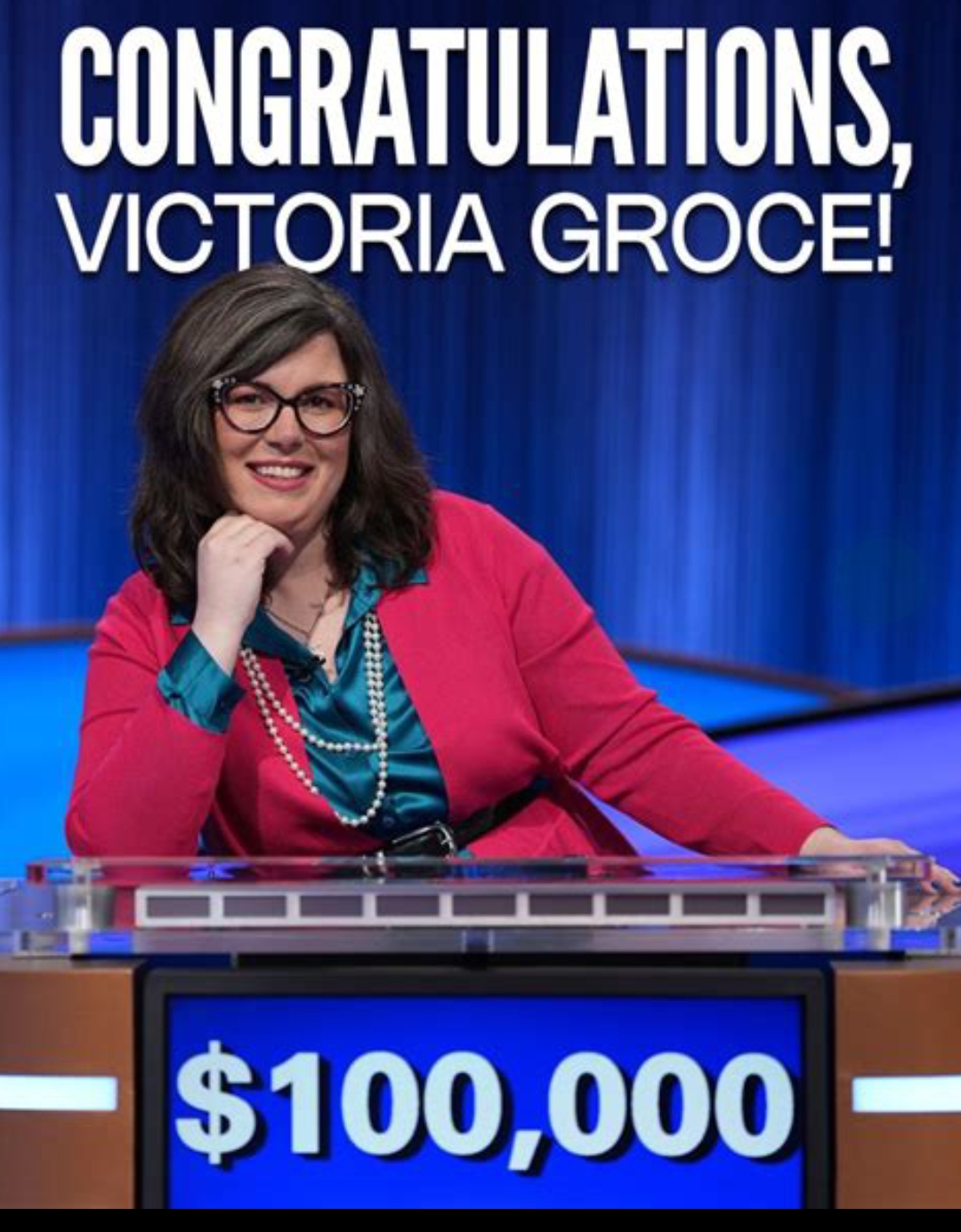 UNBELIEVABLE: “Victoria Groce Shocks the ‘Jeopardy!’ World with Masters Tournament Victory and $500K Prize”