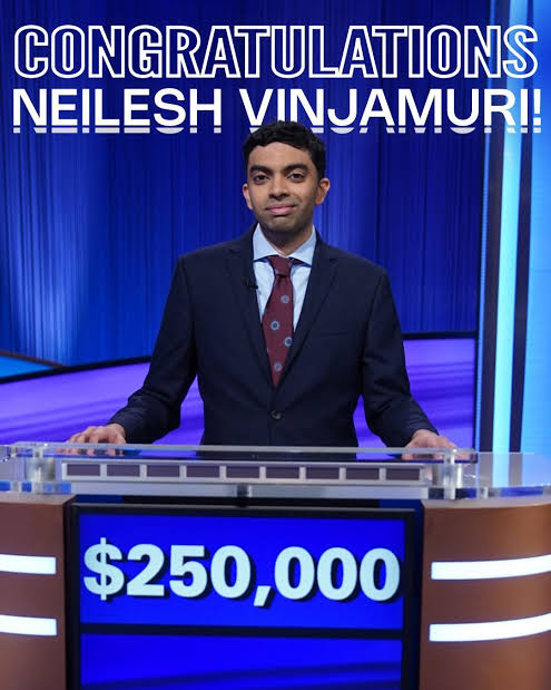 HISTORIC: “Neilesh Vinjamuri Stuns ‘Jeopardy!’ Fans with Epic Tournament of Champions Victory!”